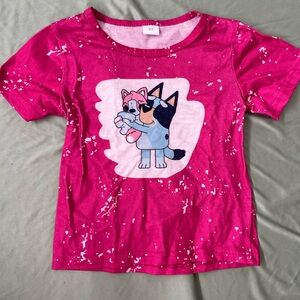 Kids Pink Bluey Shirt